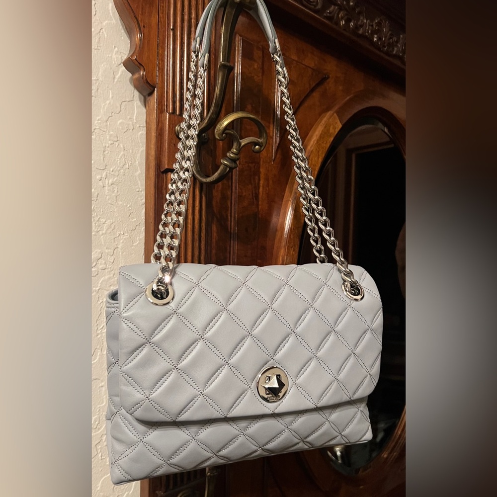 Kate Spade NATALIA Quilted Leather 2-Way Crossbody/Shoulder Bag BEAUTY!